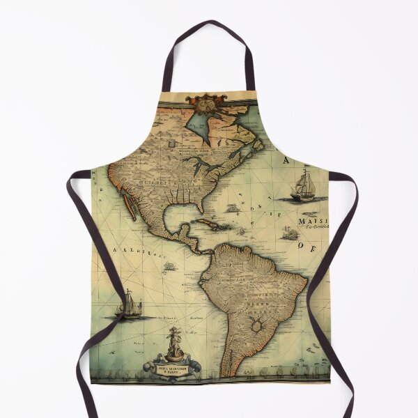 Item preview, Old Nautical Map of the Americas designed and sold by dcrc.