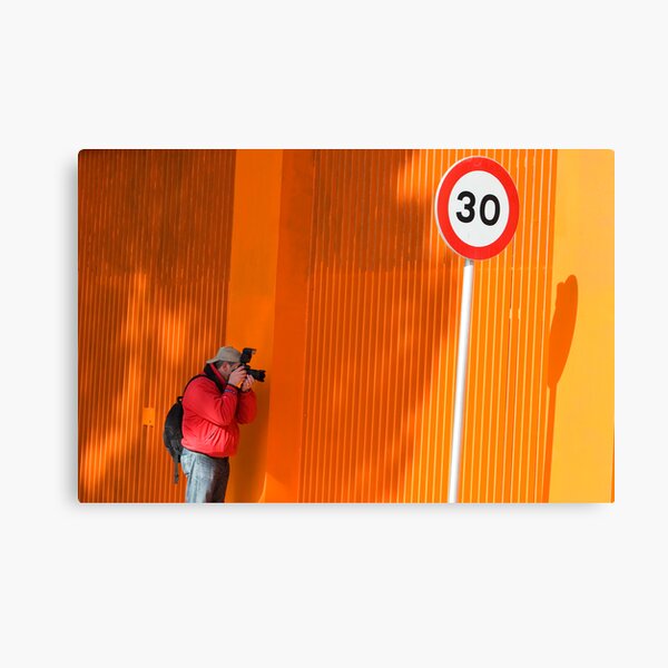 In Search of Orange Canvas Print