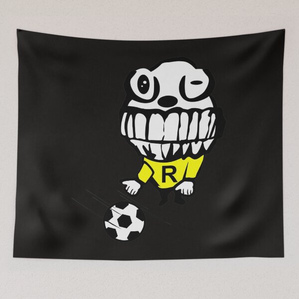 Item preview, cartoon funny footballer designed and sold by RUTLLACE.