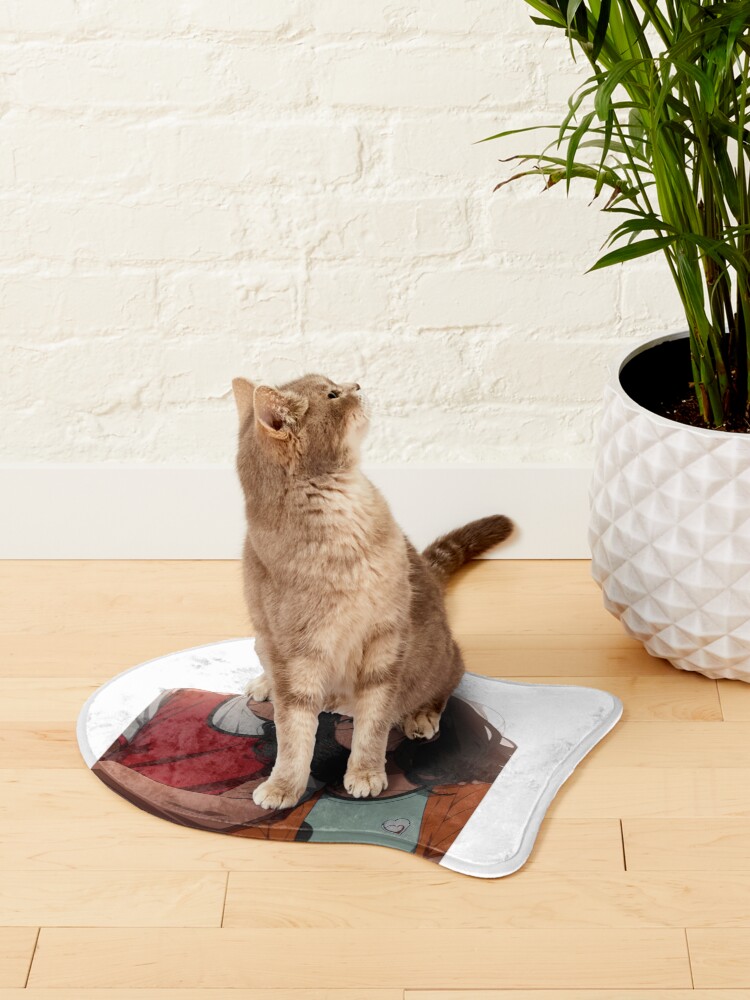 Thumbnail 2 of 5, Pet Mat, HEARTSTOPPER Netflix Series: Tao & Elle’s Journey designed and sold by Aryabek.