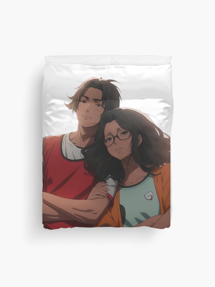 Thumbnail 1 of 2, Duvet Cover, HEARTSTOPPER Netflix Series: Tao & Elle’s Journey designed and sold by Aryabek.