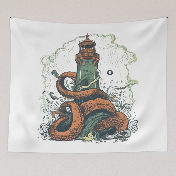 Item preview, Cthulhu's Beacon - Lovecraftian Lighthouse designed and sold by Adam Arts.