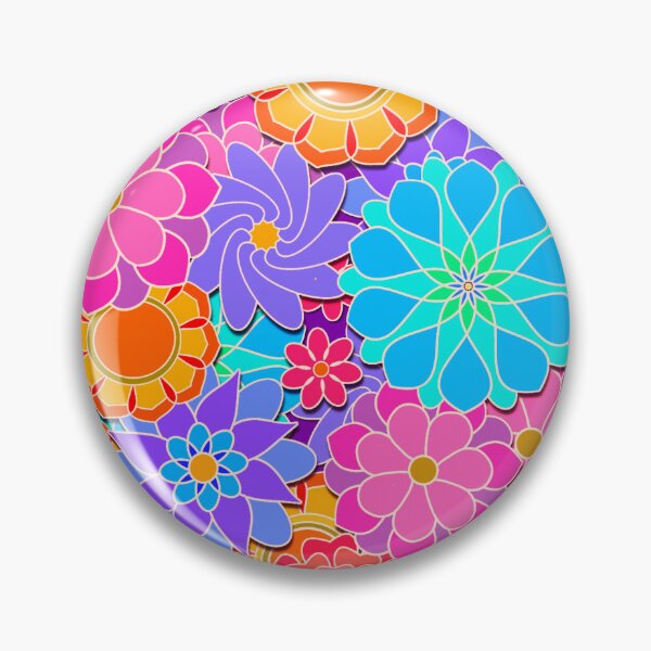 Artikelvorschau, Helles und farbenfrohes Hippie-Boho-Flower-Power-Design entworfen und verkauft von Alondra.