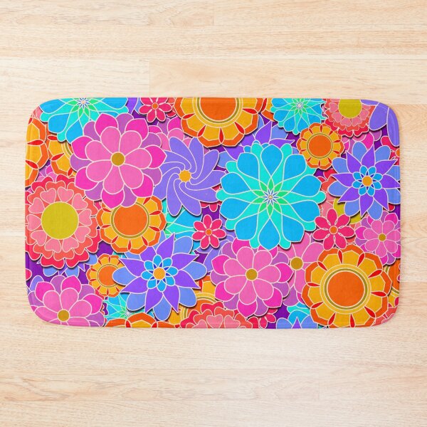 Item preview, Bright and colorful hippy Boho Flower Power Design designed and sold by Alondra.
