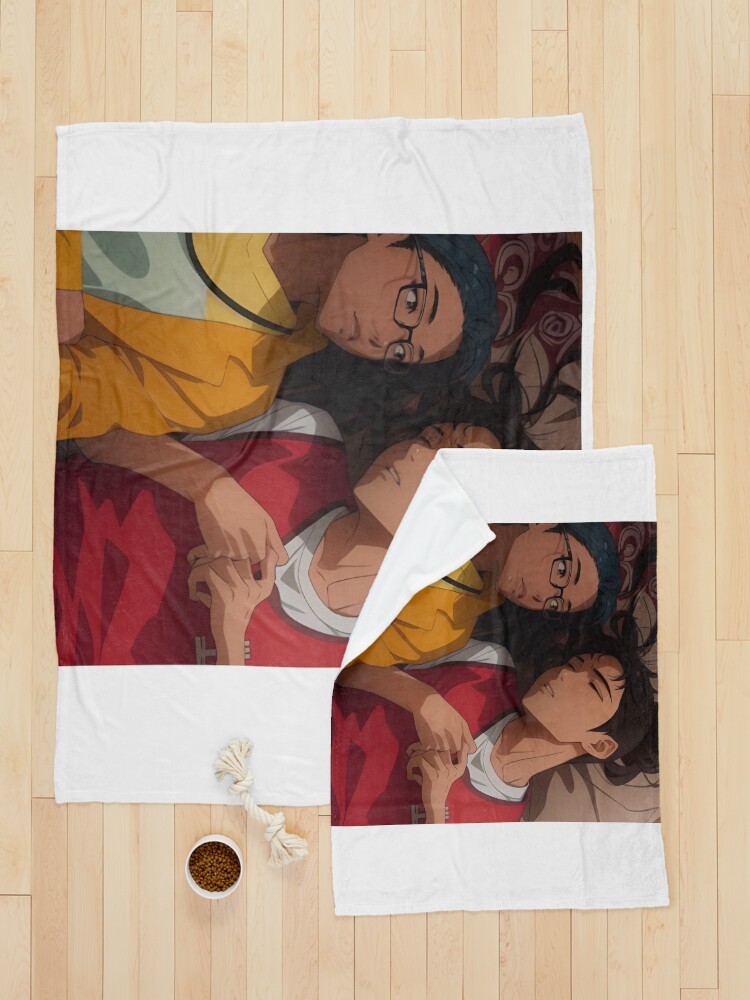 Thumbnail 5 of 6, Pet Blanket, Tao & Elle in HEARTSTOPPER Netflix Series designed and sold by Aryabek.