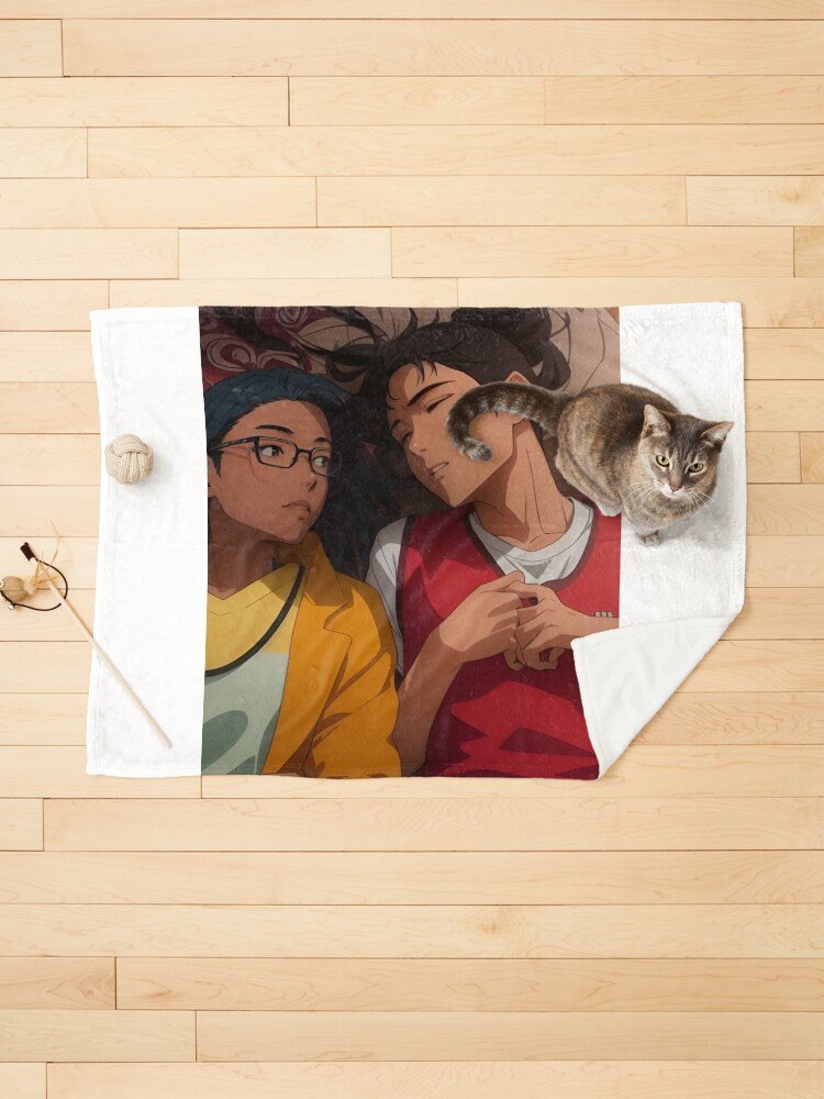 Thumbnail 1 of 6, Pet Blanket, Tao & Elle in HEARTSTOPPER Netflix Series designed and sold by Aryabek.