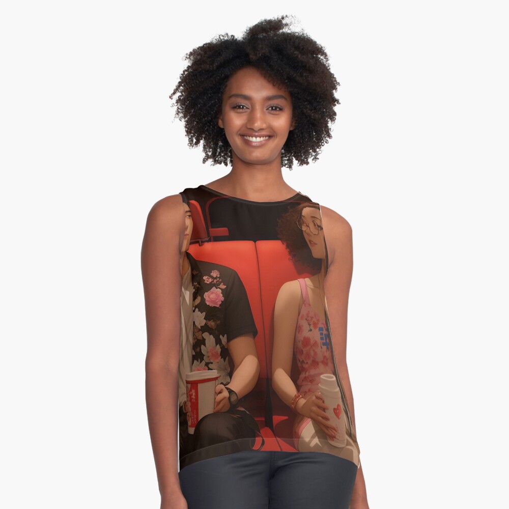 Item preview, Sleeveless Top designed and sold by Aryabek.