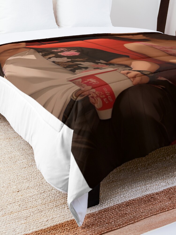 Thumbnail 5 of 6, Comforter, HEARTSTOPPER: The Netflix Tale of Tao & Elle’s Love Story designed and sold by Aryabek.