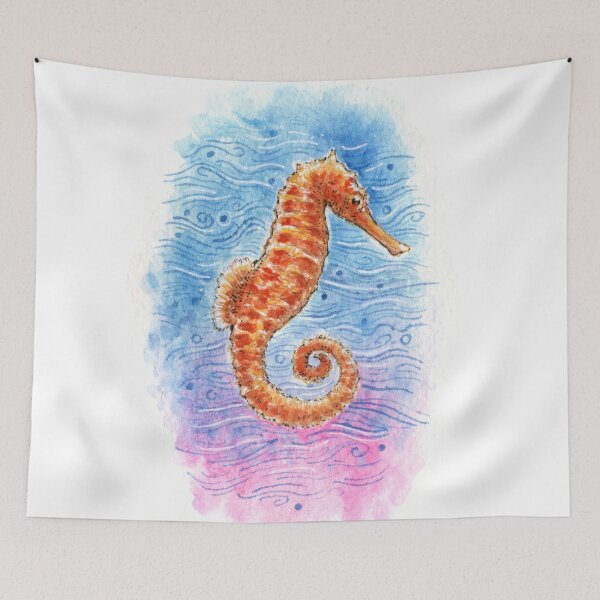Item preview, Sea Horse - Watercolour designed and sold by Brett Miley.