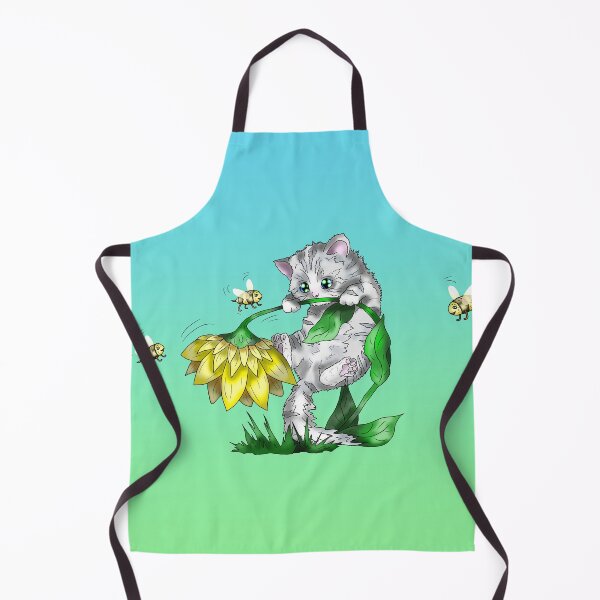 Item preview, bad cat with a sunflower designed and sold by BeingNow.