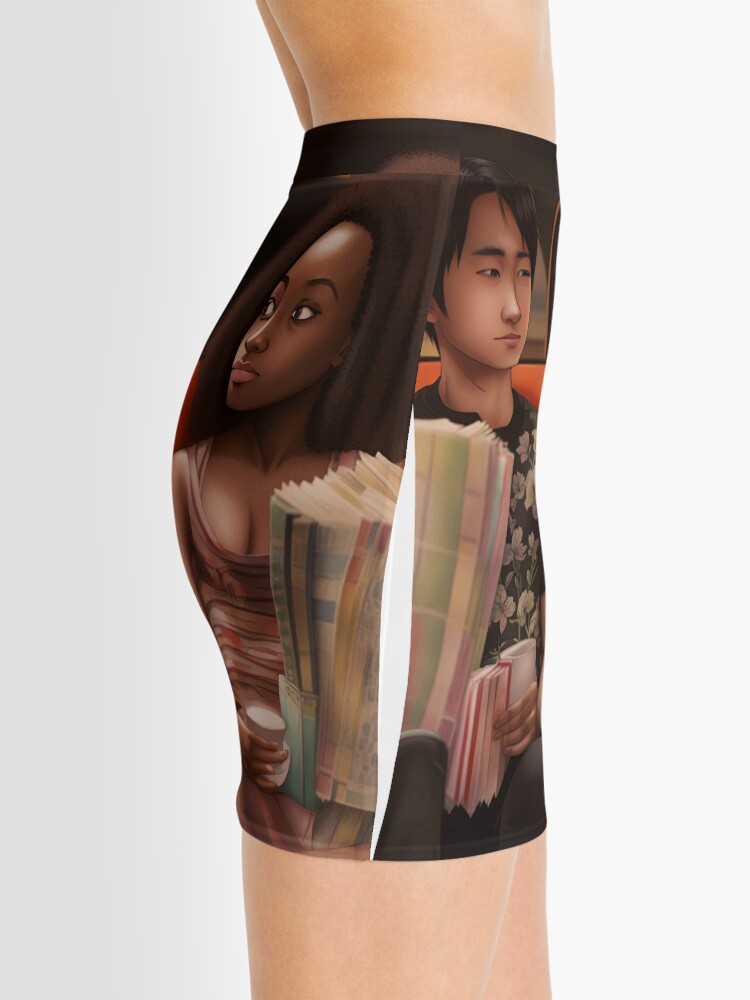 Thumbnail 2 of 4, Mini Skirt, HEARTSTOPPER: Netflix’s Heartwarming Series with Tao & Elle designed and sold by Aryabek.