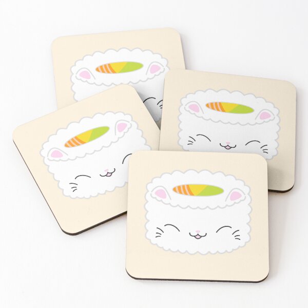 Item preview, california roll cat designed and sold by Kawaiimelodie.