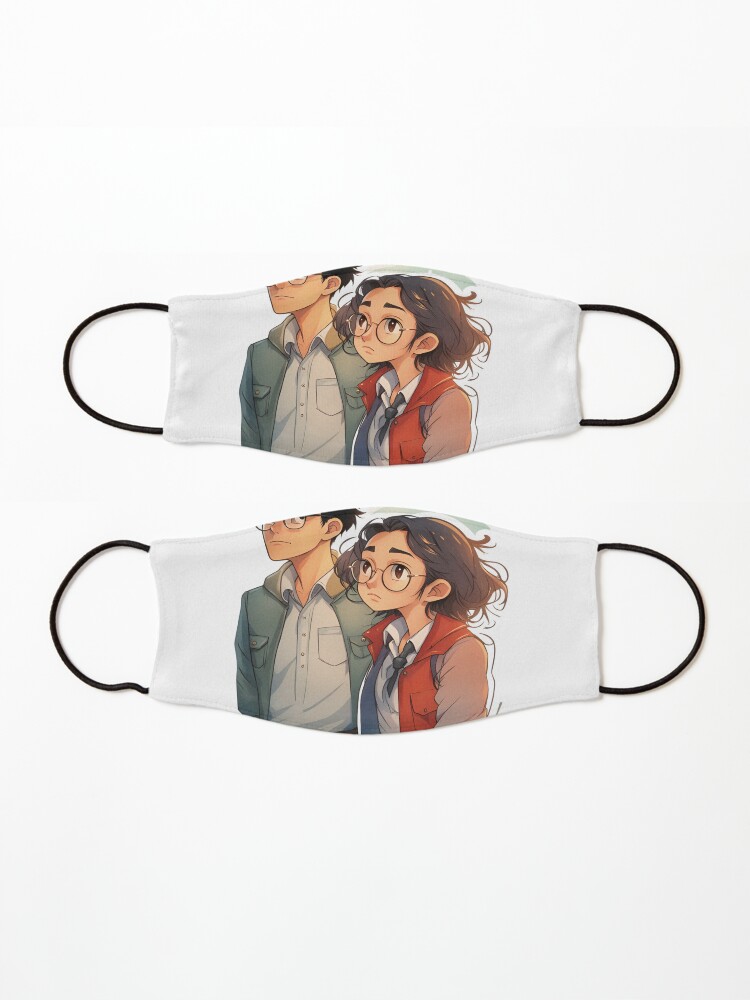 Thumbnail 3 of 5, Mask, Tao & Elle’s Unforgettable Romance in HEARTSTOPPER on Netflix designed and sold by Aryabek.