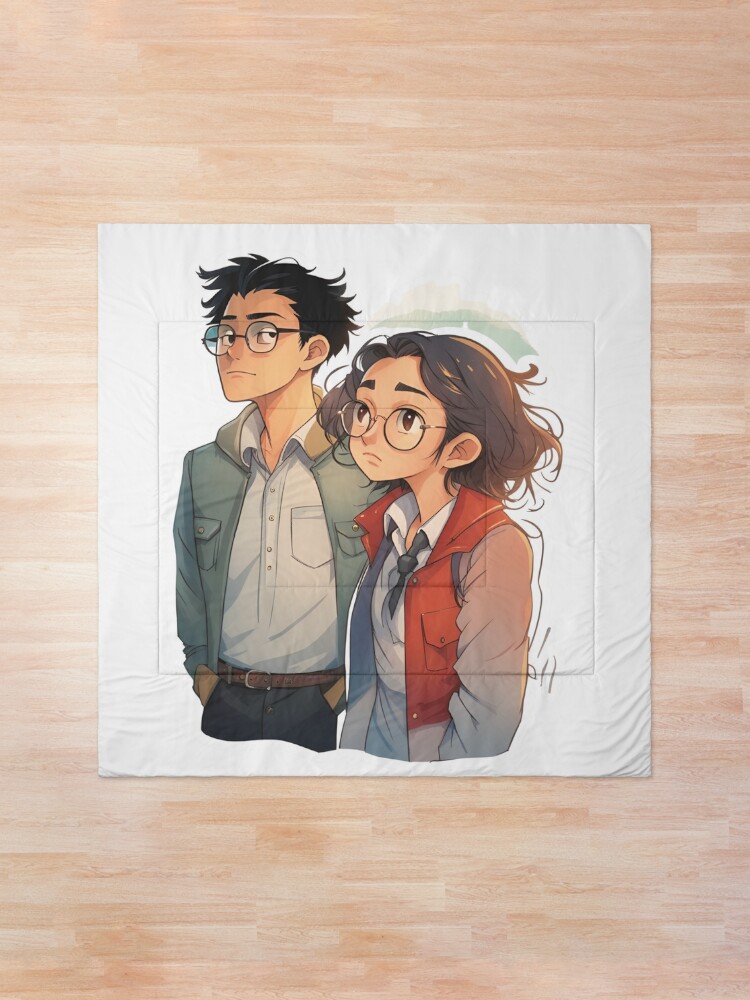 Thumbnail 1 of 6, Comforter, Tao & Elle’s Unforgettable Romance in HEARTSTOPPER on Netflix designed and sold by Aryabek.