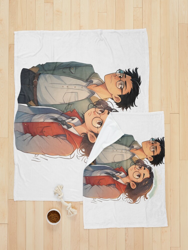 Thumbnail 5 of 6, Pet Blanket, Tao & Elle’s Unforgettable Romance in HEARTSTOPPER on Netflix designed and sold by Aryabek.