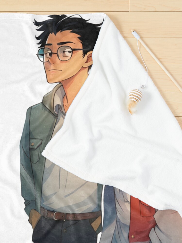 Thumbnail 3 of 6, Pet Blanket, Tao & Elle’s Unforgettable Romance in HEARTSTOPPER on Netflix designed and sold by Aryabek.