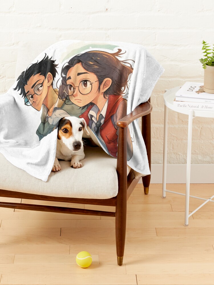 Pet Blanket, Tao & Elle’s Unforgettable Romance in HEARTSTOPPER on Netflix designed and sold by Aryabek
