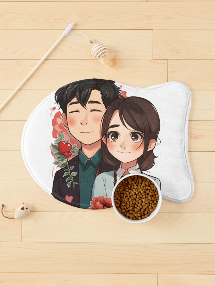 Thumbnail 1 of 5, Pet Mat, Netflix’s HEARTSTOPPER: Cute Tao & Elle designed and sold by Aryabek.