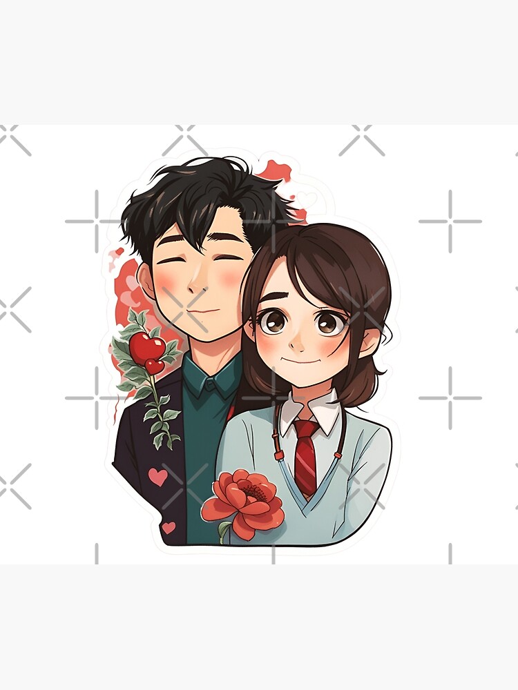 Thumbnail 2 of 2, Duvet Cover, Netflix’s HEARTSTOPPER: Cute Tao & Elle designed and sold by Aryabek.