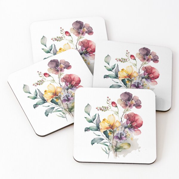 Item preview, Simple Watercolor Flower Still Life designed and sold by StephanieWard.