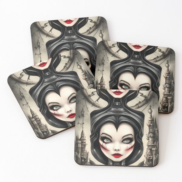 Item preview, "Neo surreal cyberpunk Snow White" designed and sold by Songedete.