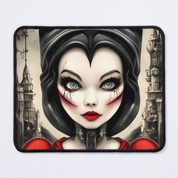 Item preview, "Neo surreal cyberpunk Snow White" designed and sold by Songedete.