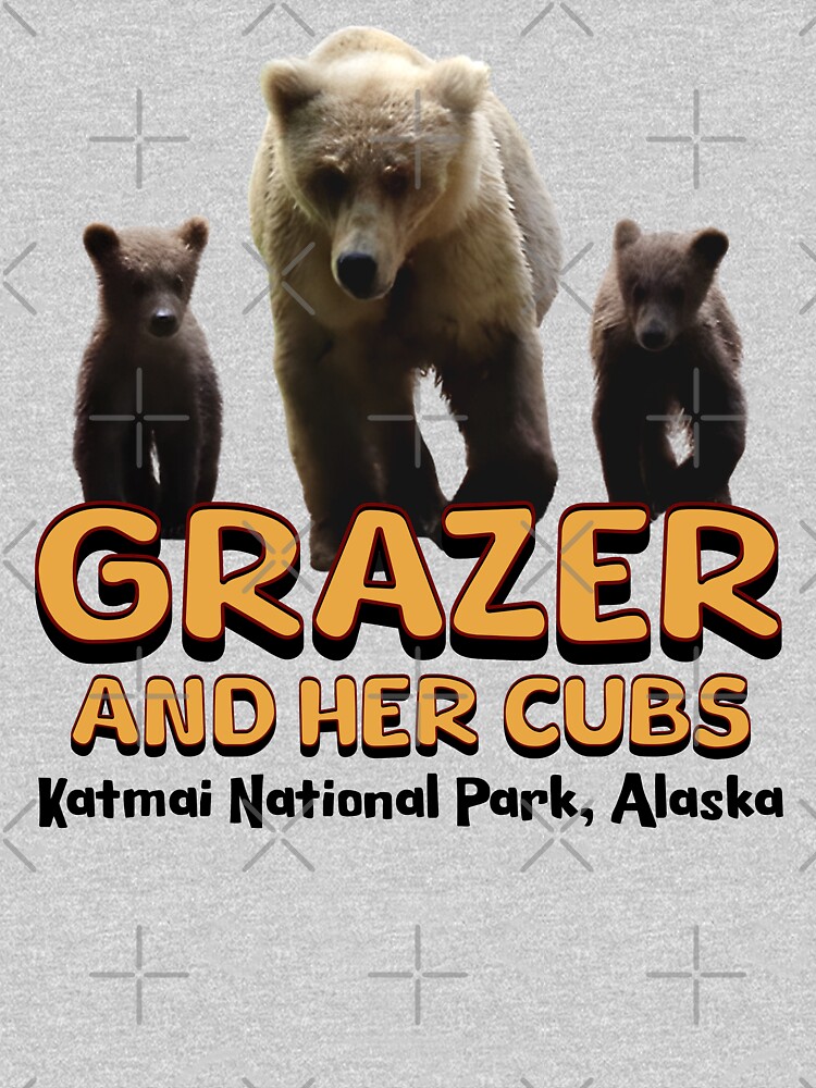 Bear Grazer and her cubs Essential T-Shirt for Sale by