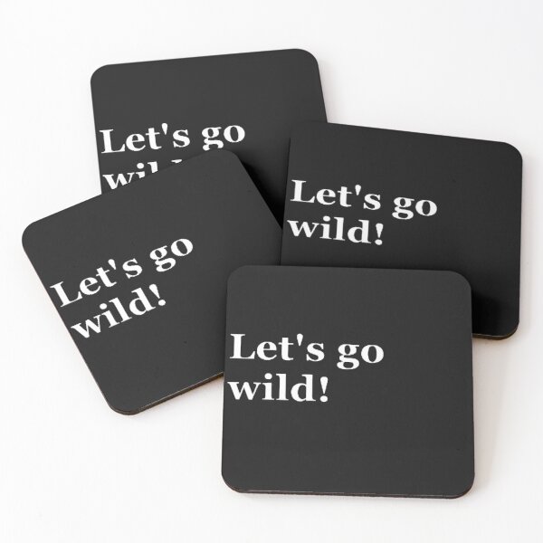 Item preview, Let's go wild! designed and sold by CreativityCurve.