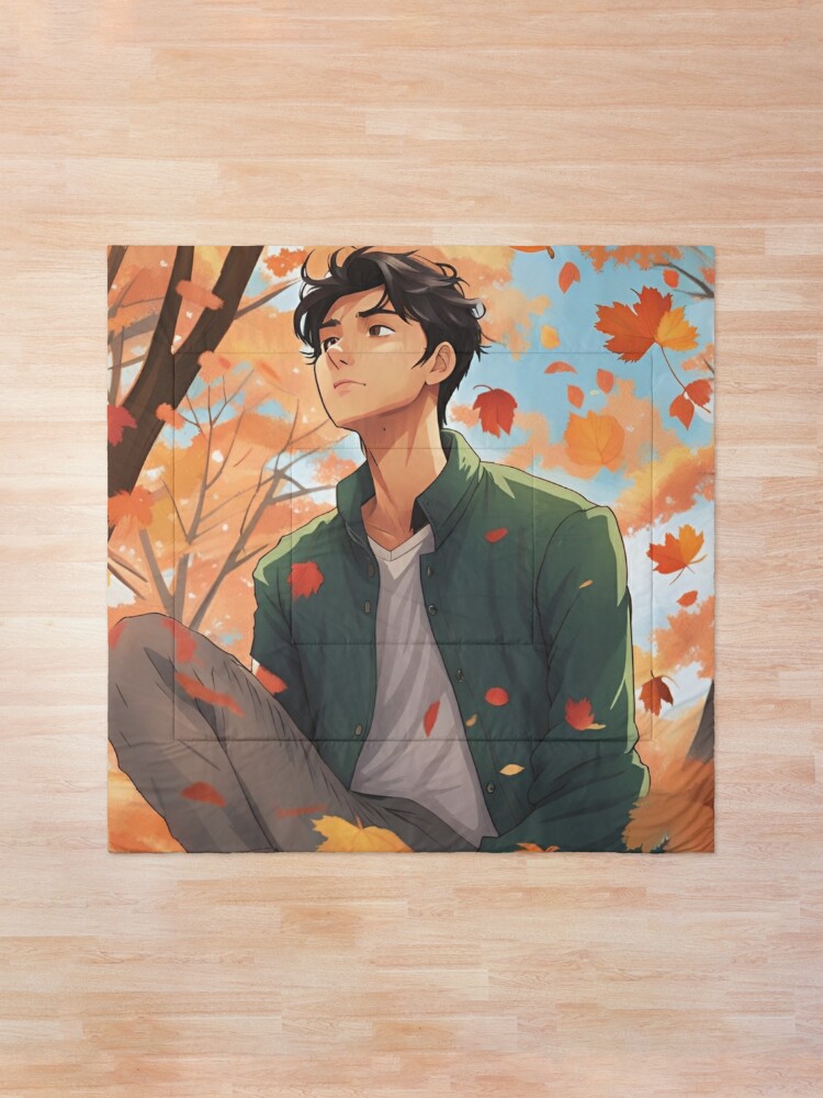Thumbnail 1 of 6, Comforter,  HEARTSTOPPER Netflix Series:Tao Xu designed and sold by Aryabek.