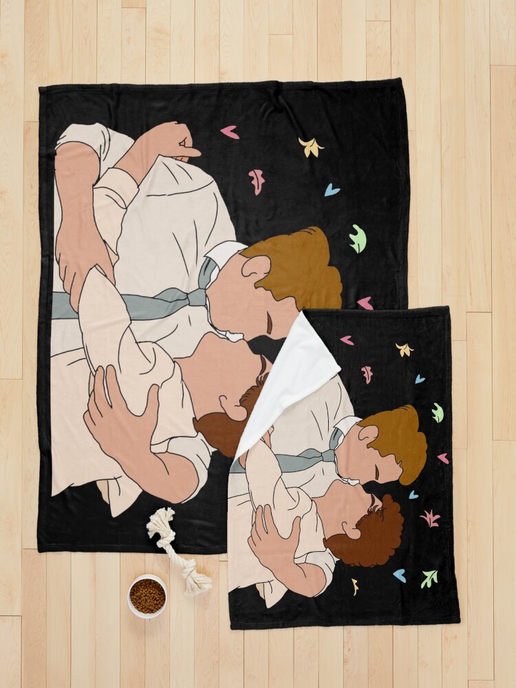 Thumbnail 5 of 6, Pet Blanket, Heartstopper designed and sold by Designs1279.