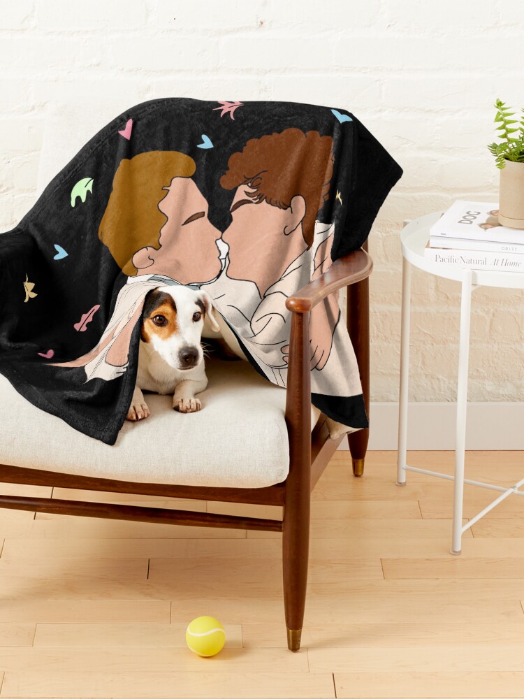 Thumbnail 4 of 6, Pet Blanket, Heartstopper designed and sold by Designs1279.