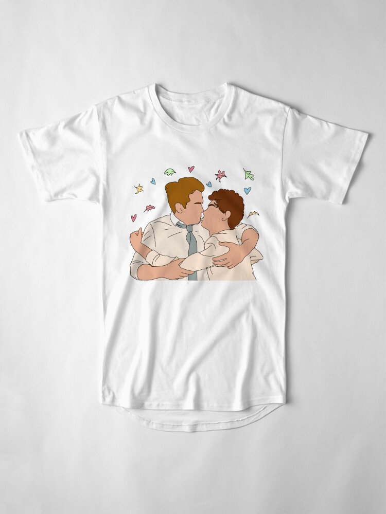 Thumbnail 4 of 5, Long T-Shirt, Heartstopper designed and sold by Designs1279.