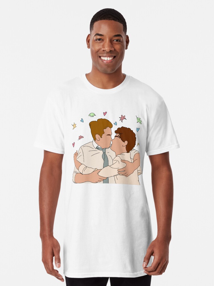 Thumbnail 1 of 5, Long T-Shirt, Heartstopper designed and sold by Designs1279.