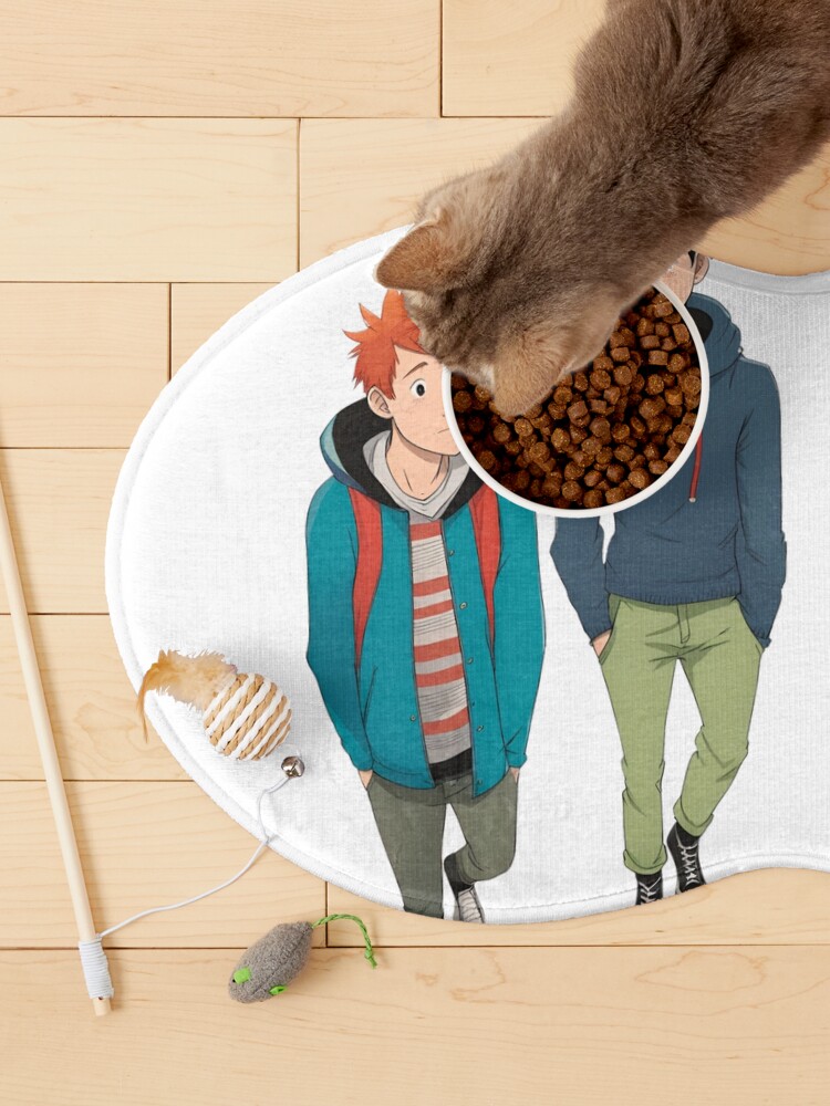 Thumbnail 3 of 5, Pet Mat, HEARTSTOPPER Netflix Collection: Charlie’s Cartoon designed and sold by Aryabek.