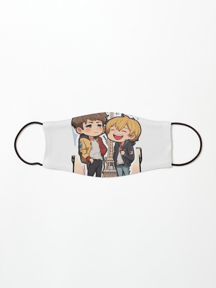 Thumbnail 1 of 5, Mask, HEARTSTOPPER Netflix Series: Nick & Charlie in Paris designed and sold by Aryabek.