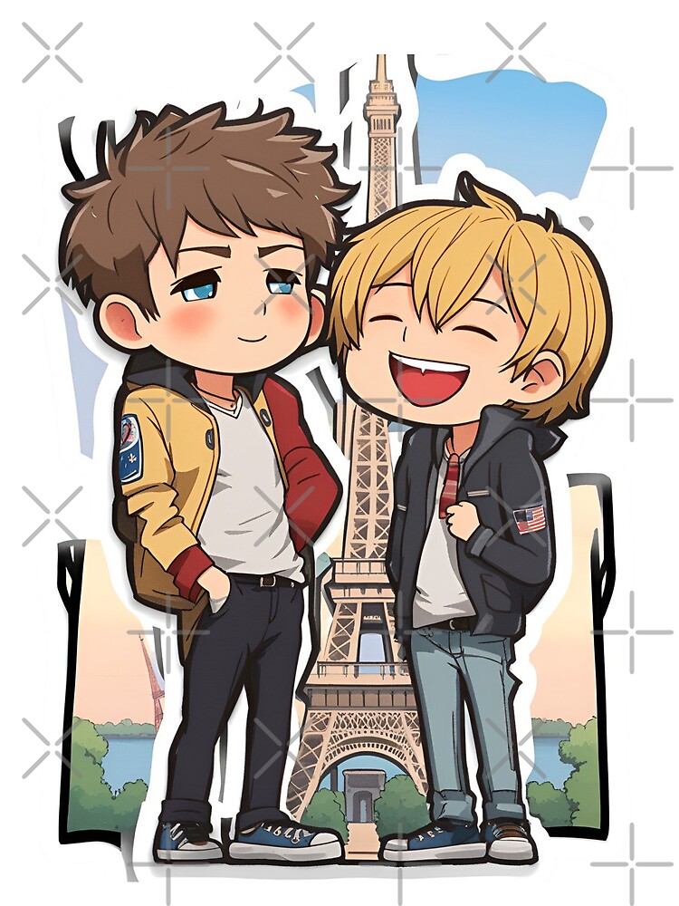 Thumbnail 4 of 4, Mini Skirt, HEARTSTOPPER Netflix Series: Nick & Charlie in Paris designed and sold by Aryabek.