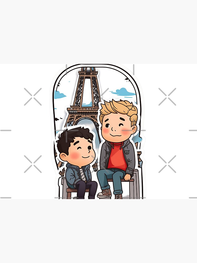 Thumbnail 5 of 5, Mask, Heartwarming Nick & Charlie: HEARTSTOPPER Netflix Series designed and sold by Aryabek.