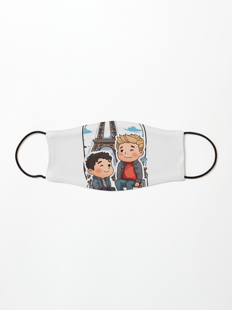 Thumbnail 1 of 5, Mask, Heartwarming Nick & Charlie: HEARTSTOPPER Netflix Series designed and sold by Aryabek.