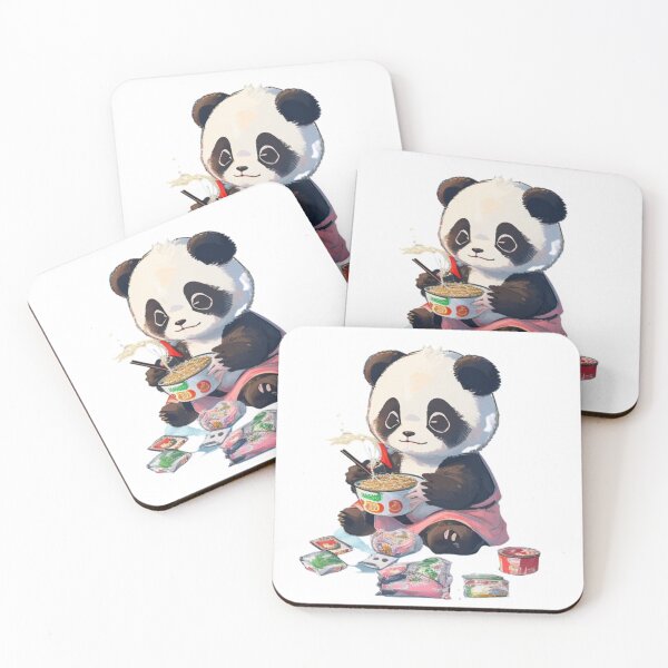 Item preview, Panda Eating Noodles designed and sold by WD89design.
