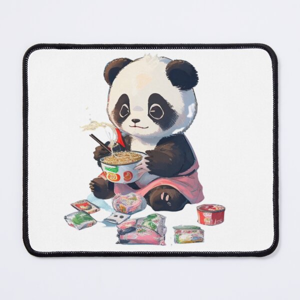 Item preview, Panda Eating Noodles designed and sold by WD89design.