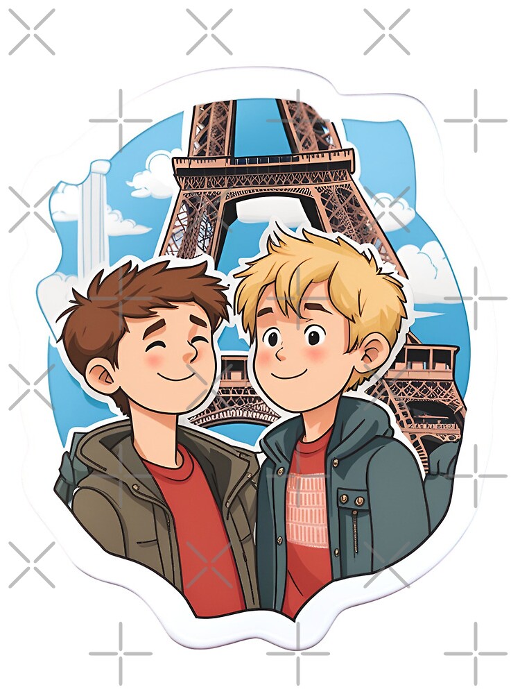 Thumbnail 4 of 4, Mini Skirt, HEARTSTOPPER Netflix Series: Nick & Charlie in Paris designed and sold by Aryabek.