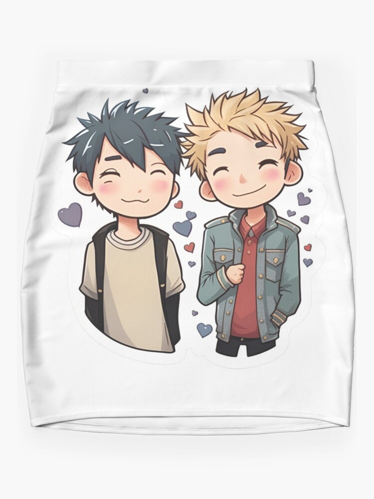 Thumbnail 3 of 4, Mini Skirt, HEARTSTOPPER on Netflix: The Magic of Nick & Charlie designed and sold by Aryabek.