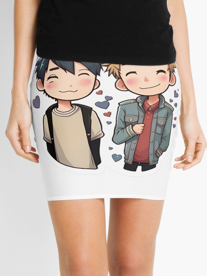 Thumbnail 1 of 4, Mini Skirt, HEARTSTOPPER on Netflix: The Magic of Nick & Charlie designed and sold by Aryabek.