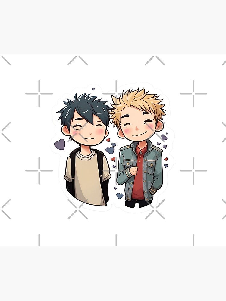 Thumbnail 6 of 6, Comforter, HEARTSTOPPER on Netflix: The Magic of Nick & Charlie designed and sold by Aryabek.