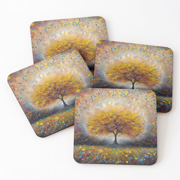 Item preview, Tree of Stability in Colors of the Universe designed and sold by Rocky Mountain Artistry.
