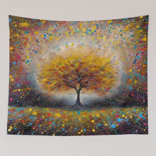Item preview, Tree of Stability in Colors of the Universe designed and sold by Rocky Mountain Artistry.