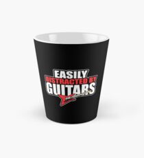 Easily distracted by Guitars Tall Mug