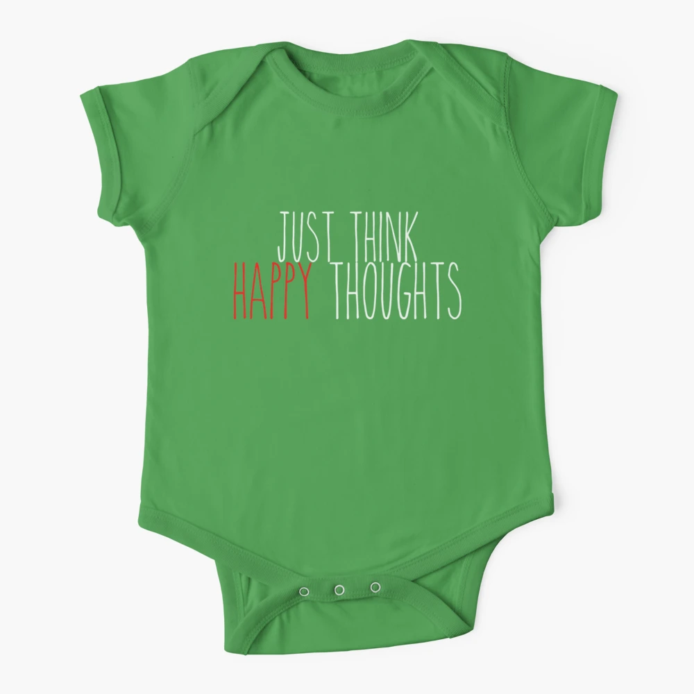 Think Happy Thoughts | Baby One-Piece
