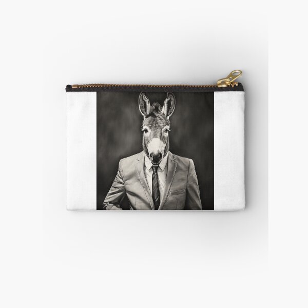 Item preview, Donkey in Business Suit Art designed and sold by redstar19.