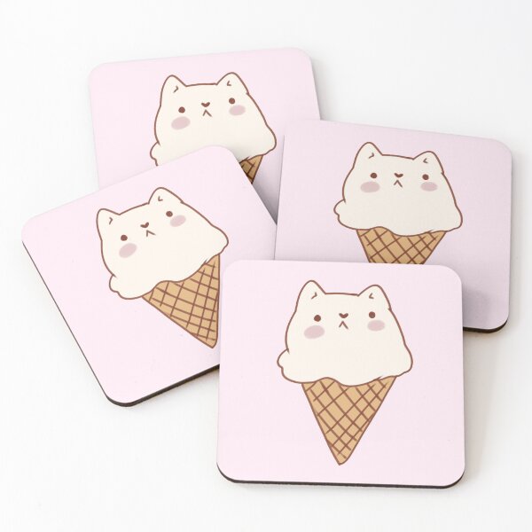 Item preview, Ice cream cat designed and sold by Mayarart.